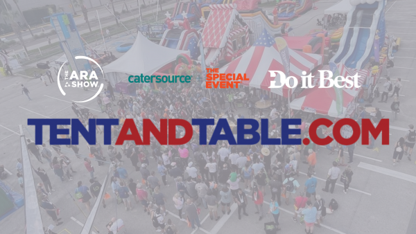 Tent and Table to Exhibit at Three Major Upcoming Trade Shows￼