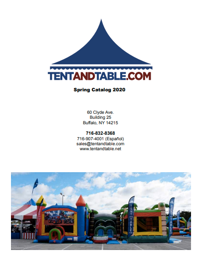 Tent and Table's Spring Catalog 2020