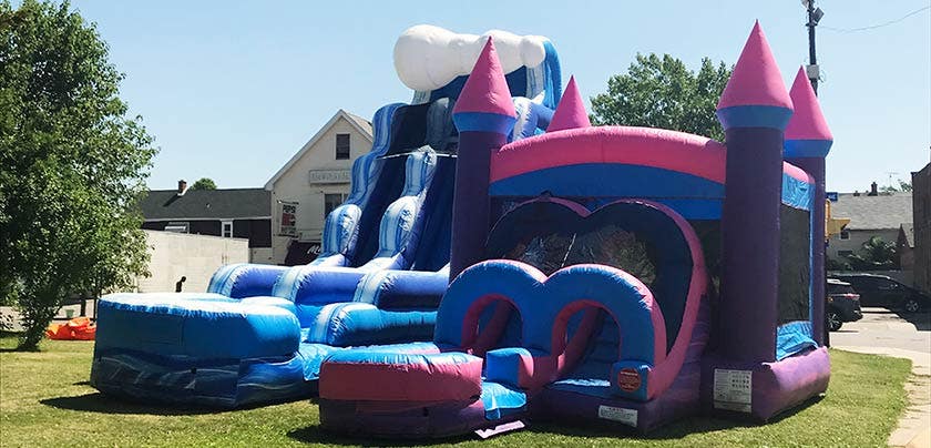 Waterslides